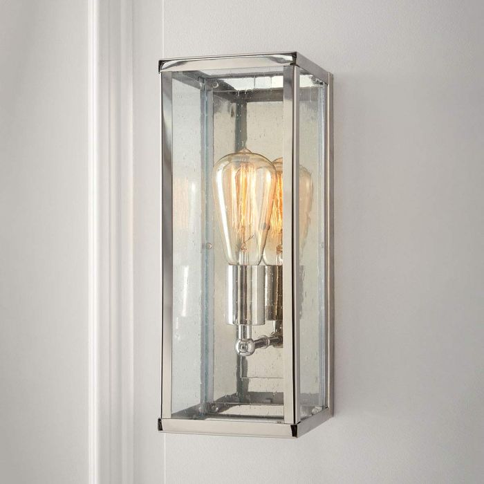 Elstead Lighting Harrow 1Lt Wall Light - Polished Nickel