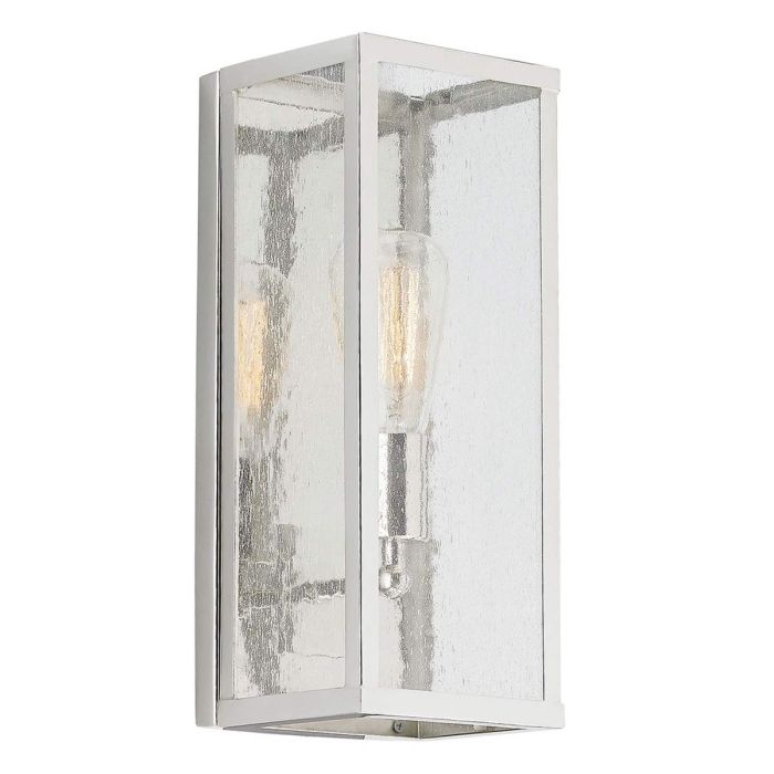 elstead lighting Harrow 1Lt Wall Light - Polished Nickel
