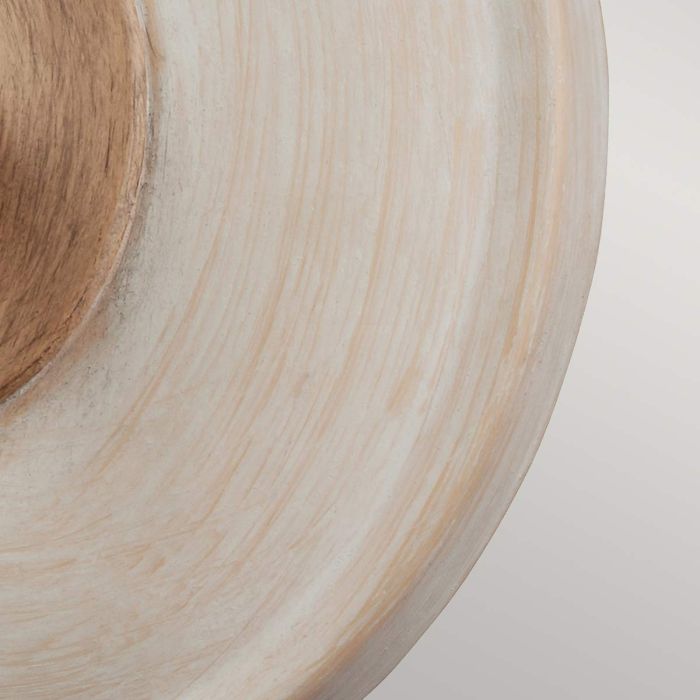 Elstead Lighting Hartsville 1 Light Wall Light - Chalk Washed/Beachwood