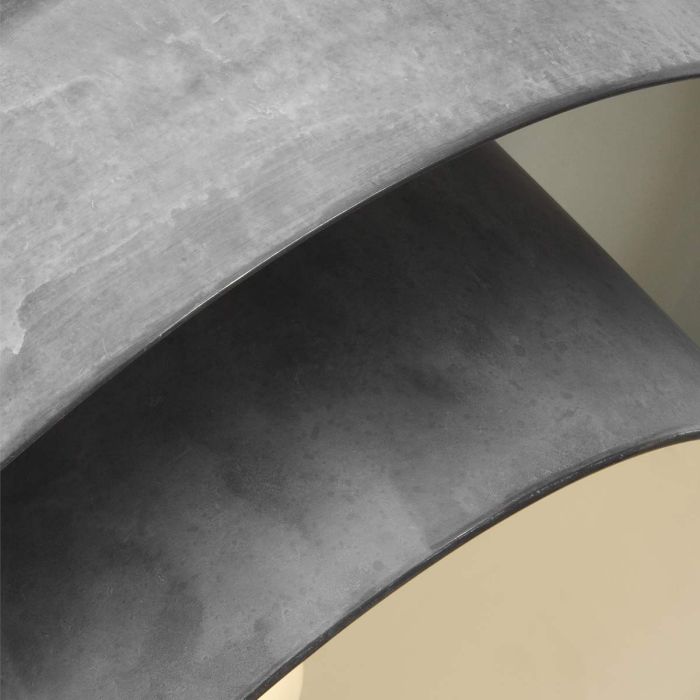 Elstead Lighting Haymarket 1 Light Pendant - Weathered Galvanized