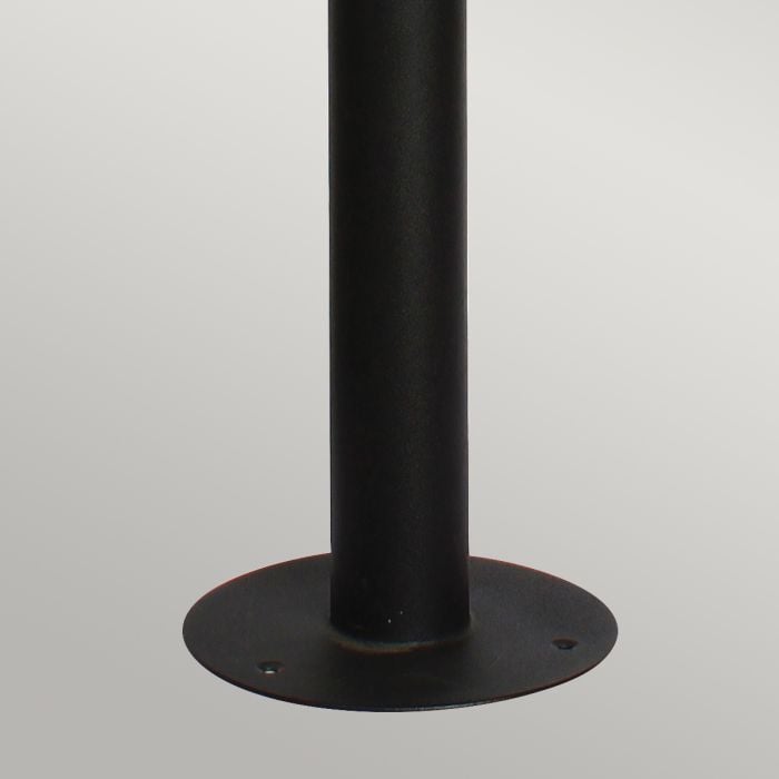Elstead Lighting Helsingor 1 Light Bollard Lantern With PIR - Black