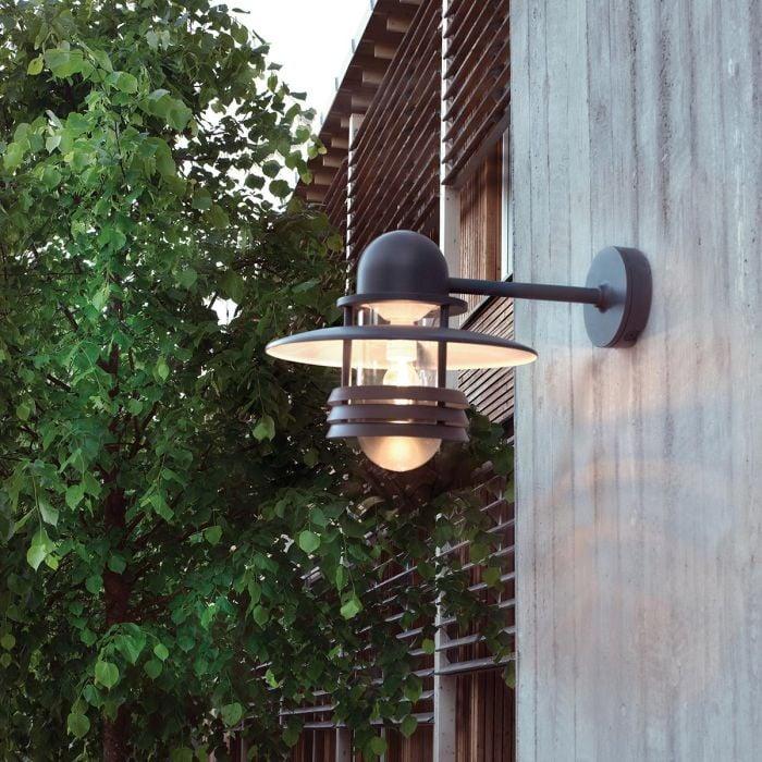 Elstead Lighting Helsinki Large 1 Light Wall Light - Graphite