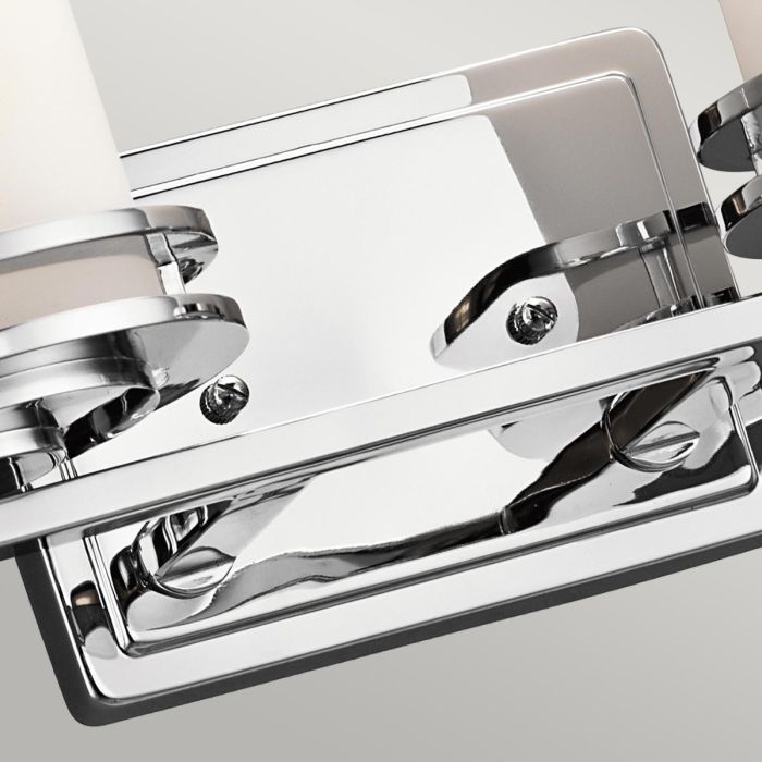 Elstead Lighting Hendrik 2 Light Wall Light - Polished Chrome