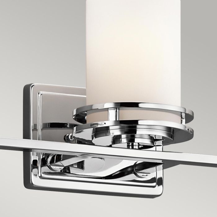 Elstead Lighting Hendrik 3 Light Wall Light - Polished Chrome