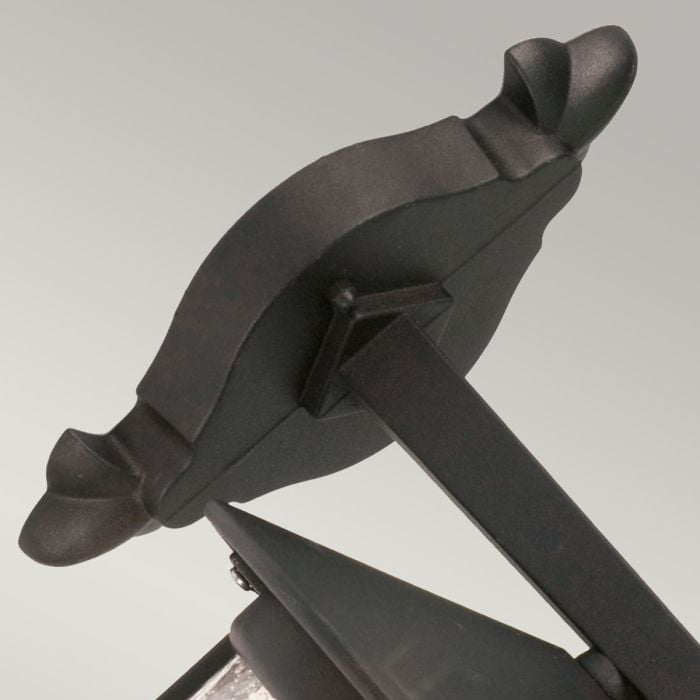 Elstead Lighting Hereford 1 Light Large Wall Down Lantern - Black