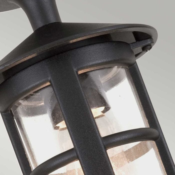 Elstead Lighting Hereford 1 Light Porch Lantern - Black