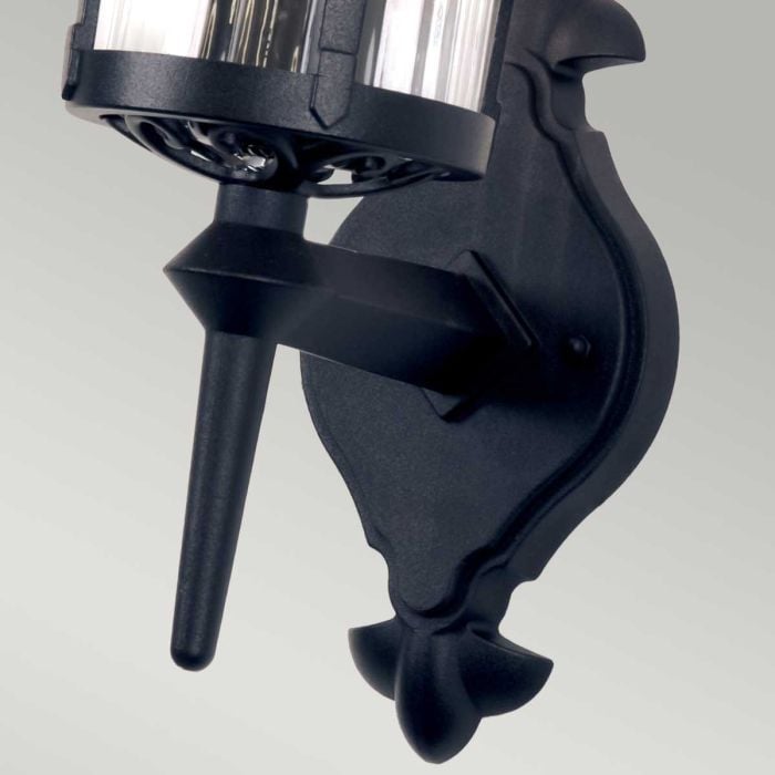 Elstead Lighting Hereford 1 Light Wall Lantern - Black