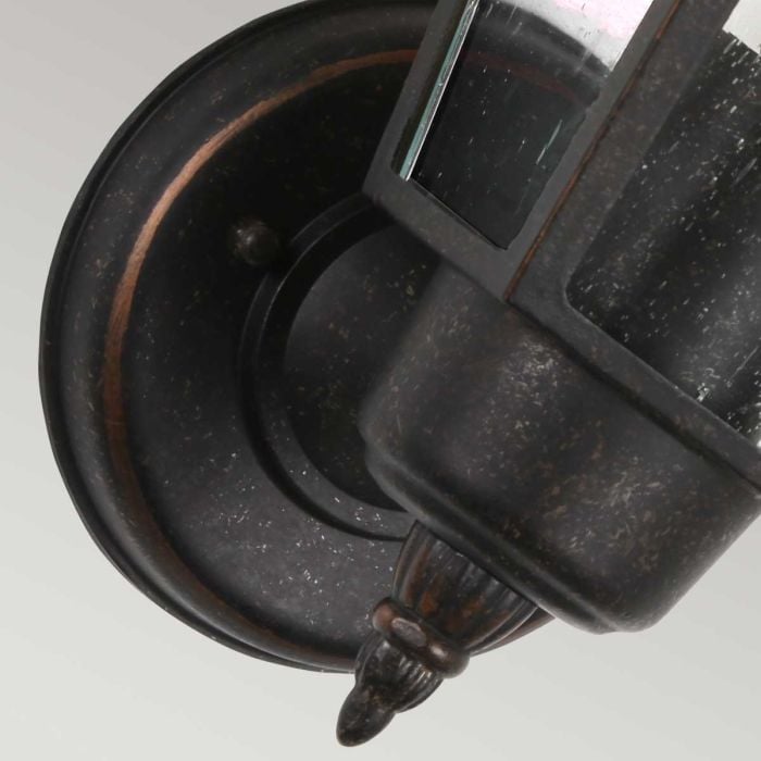 Elstead Lighting Highnam 1 Light Wall Lantern - Weathered Bronze