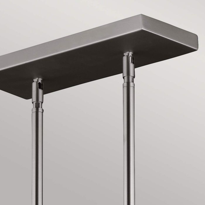 Elstead Lighting Hobson 3 Light Island Light - Satin Nickel