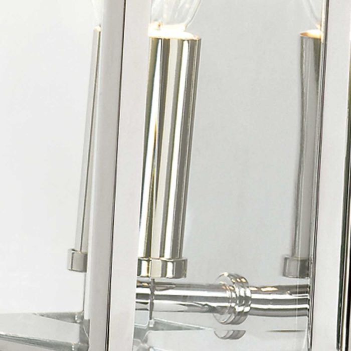 Elstead Lighting Holborn 1 Light Half Lantern Small - Polished Chrome