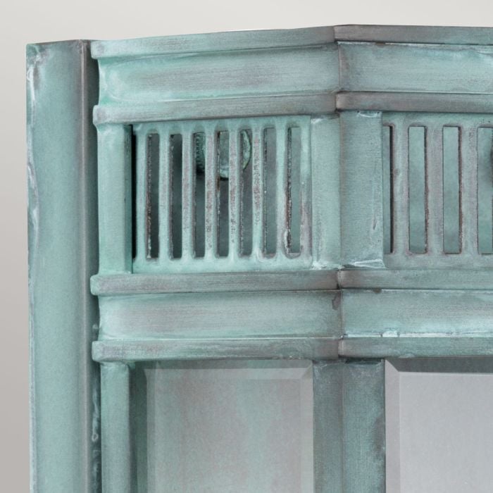Elstead Lighting Holborn 1 Light Small Half Lantern - Verdigris