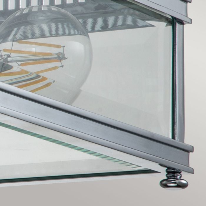 Elstead Lighting Holborn 2 Light Flush - Polished Chrome