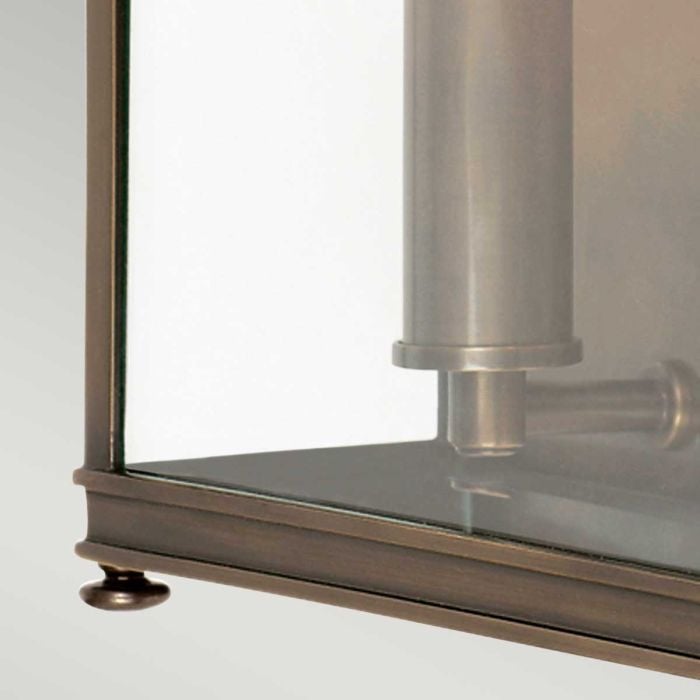 Elstead Lighting Holborn 2 Light Half Lantern Medium - Dark Bronze