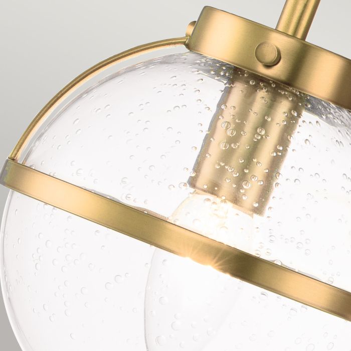 Elstead Lighting Hollis 3 Light Wall Light - Heritage Brass