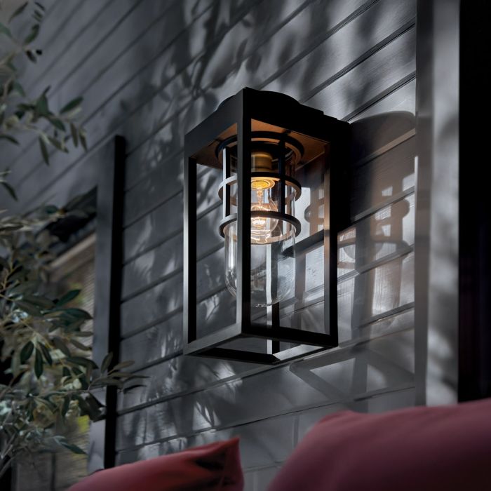 Elstead Lighting Hone Coastal 1 Lt Small Wall Lantern - Textured Black