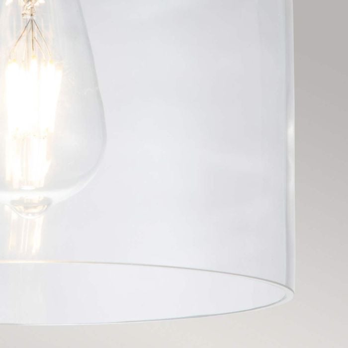 Elstead Lighting Hounslow 1 Light Flush Light - Burnished Brass