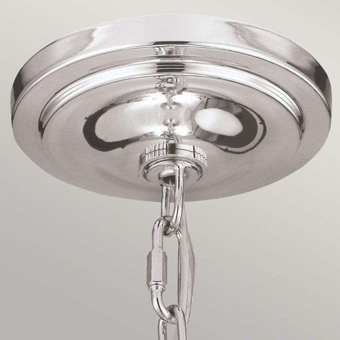 Elstead Lighting Hounslow 1 Light Pendant Polished Nickel - Polished Nickel