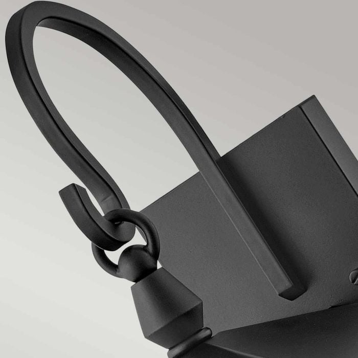 Elstead Lighting Huntersfield 2 Light Medium Wall Lantern - Black