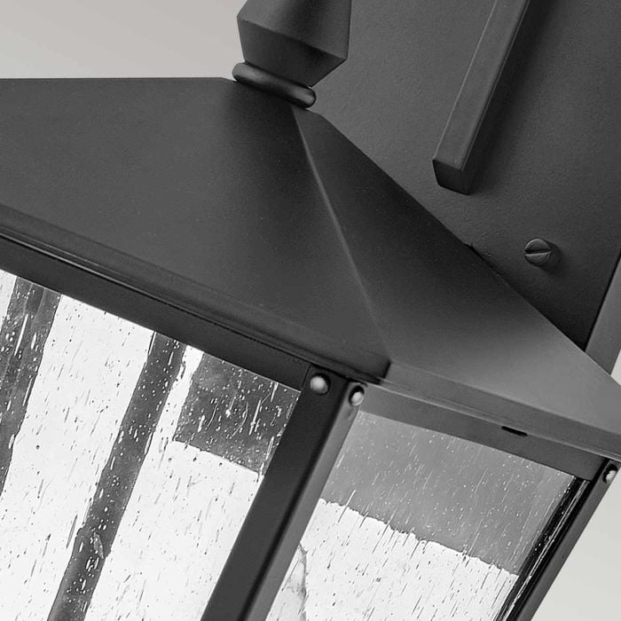 Elstead Lighting Huntersfield 2 Light Medium Wall Lantern - Black