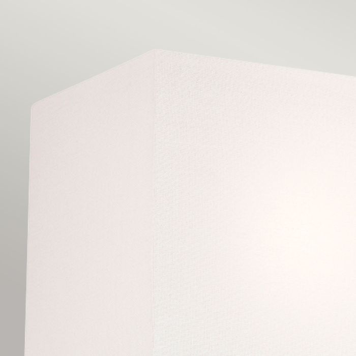 Elstead Lighting Indo 1 Light Wall Light - Aged Iron And Off White Cotton Shade