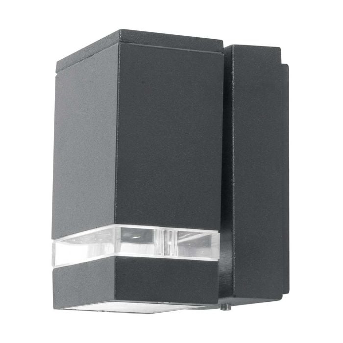 elstead lighting Jannik 1 Light Led Wall Light - Graphite