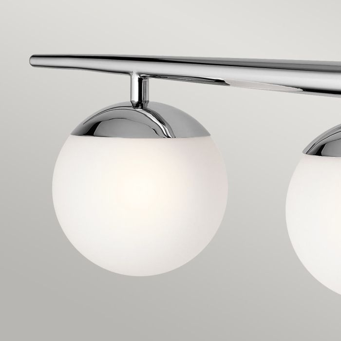 Elstead Lighting Jasper 3 Light Wall Light - Polished Chrome