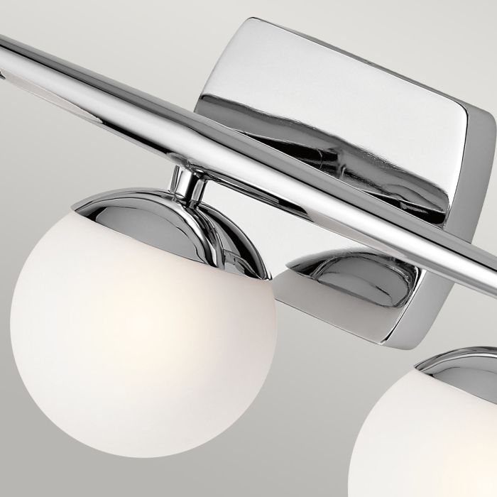 Elstead Lighting Jasper 3 Light Wall Light - Polished Chrome