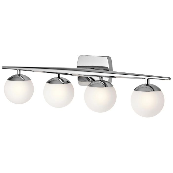 elstead lighting Jasper 4 Light Wall Light - Polished Chrome