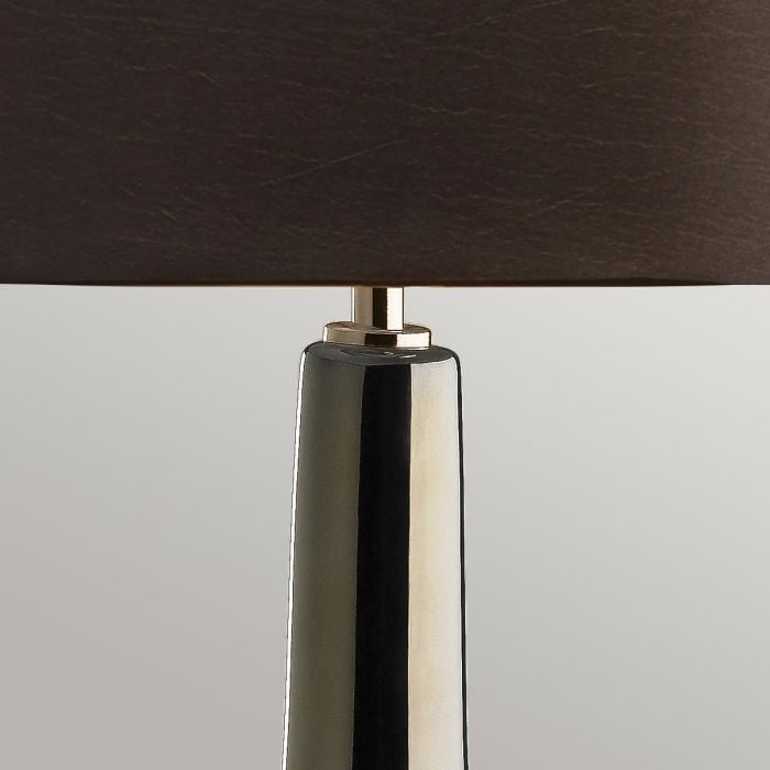 Elstead Lighting Job 1 Light Table Lamp - Bronze Metallic Brown Shade