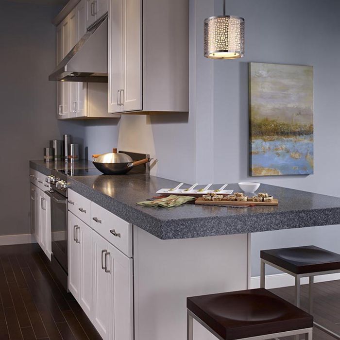 Elstead Lighting Joplin 1 Light Mini Pendant - Chrome