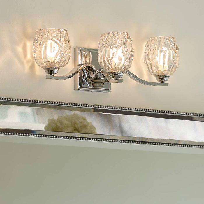 Elstead Lighting Kalli 3 Light Above Mirror Light - Polished Chrome