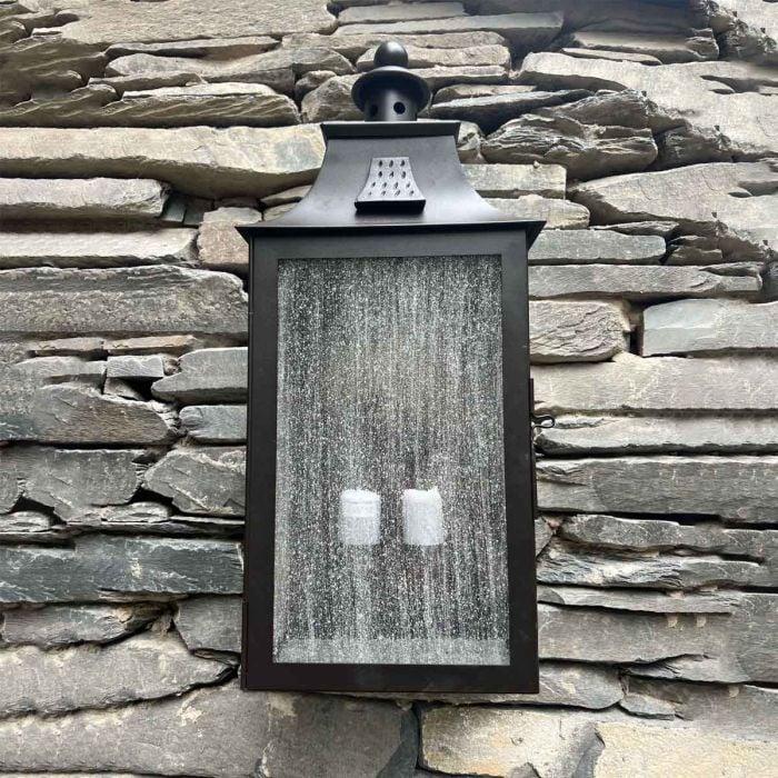 Elstead Lighting Kendal 2 Light Wall Lantern - Old Bronze