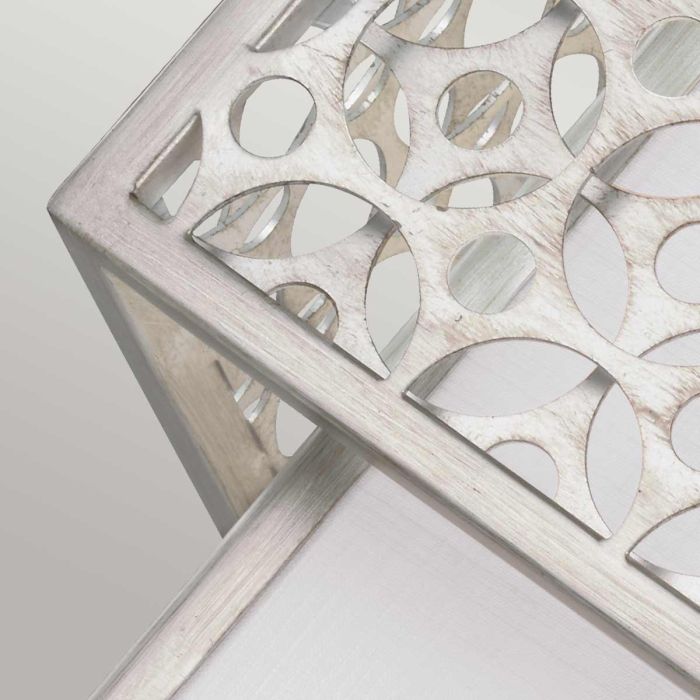 Elstead Lighting Kenney 1 Light Mini-Pendant - Sunrise Silver