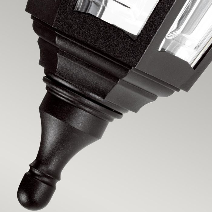 Elstead Lighting Kinsale 1 Light Wall Lantern - Black