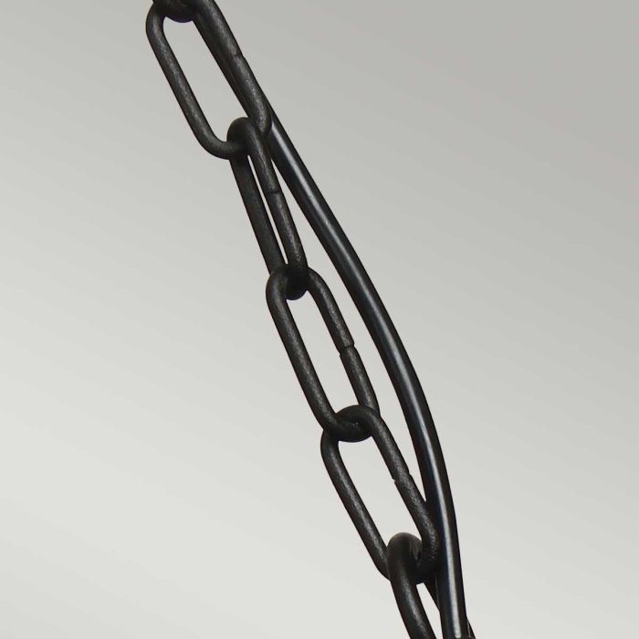 Elstead Lighting Klampenborg 1 Light Chain Lantern - Black