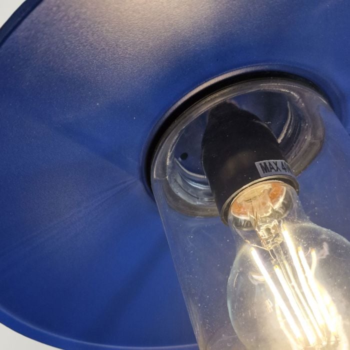 Elstead Lighting Klampenborg 1 Lt Wall Lantern - Navy Blue