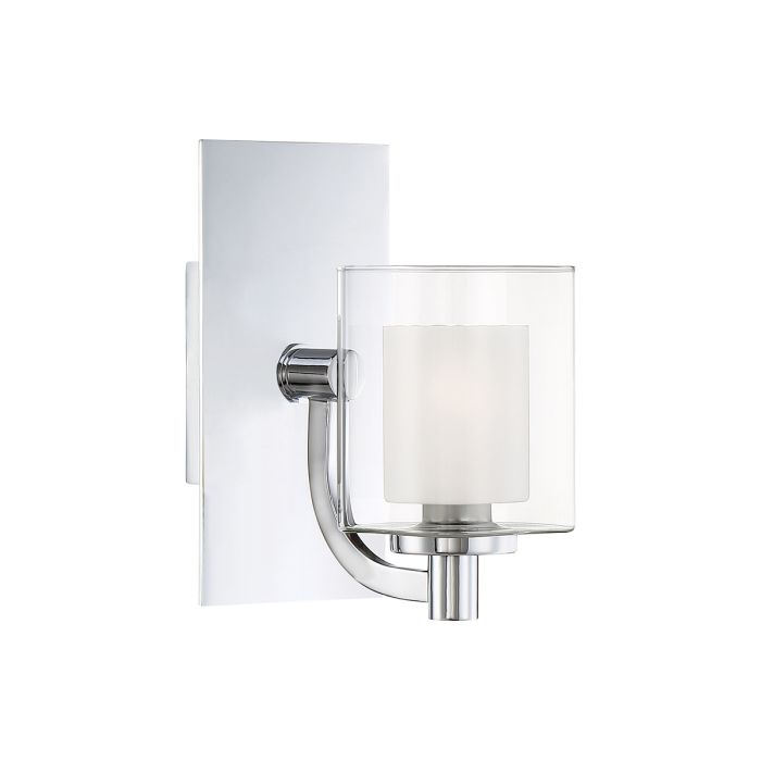 elstead lighting Kolt 1 Light Wall Light - Polished Chrome