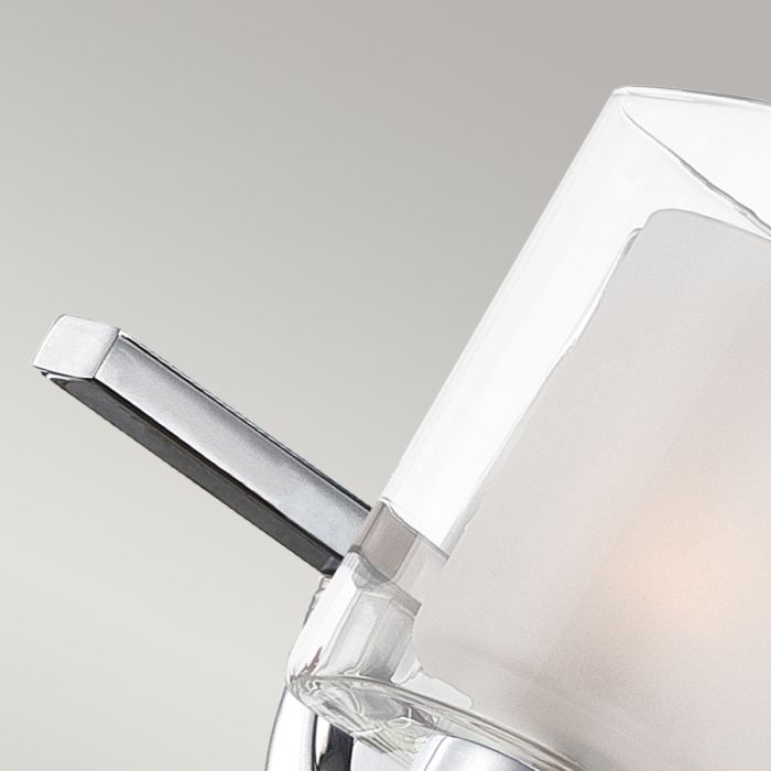 Elstead Lighting Kolt 2 Light Wall Light - Polished Chrome