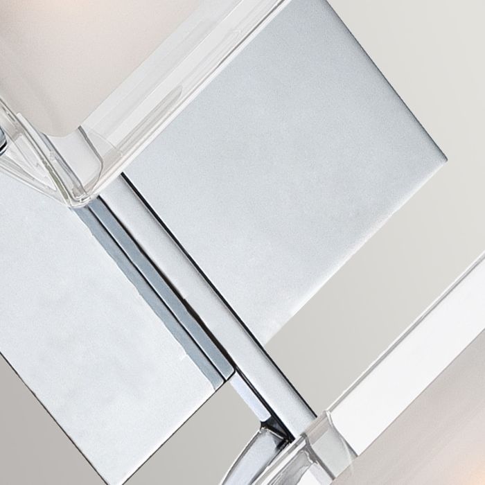 Elstead Lighting Kolt 2 Light Wall Light - Polished Chrome