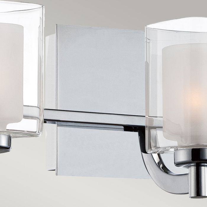 Elstead Lighting Kolt 3 Light Wall Light - Polished Chrome