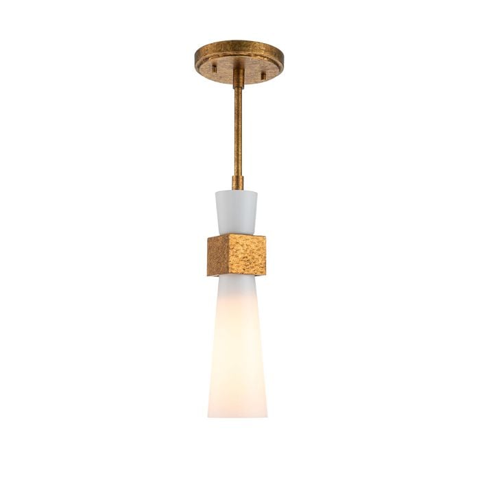 Elstead Lighting Kristy 1 Lt Mini Pendant - Distressed Gold
