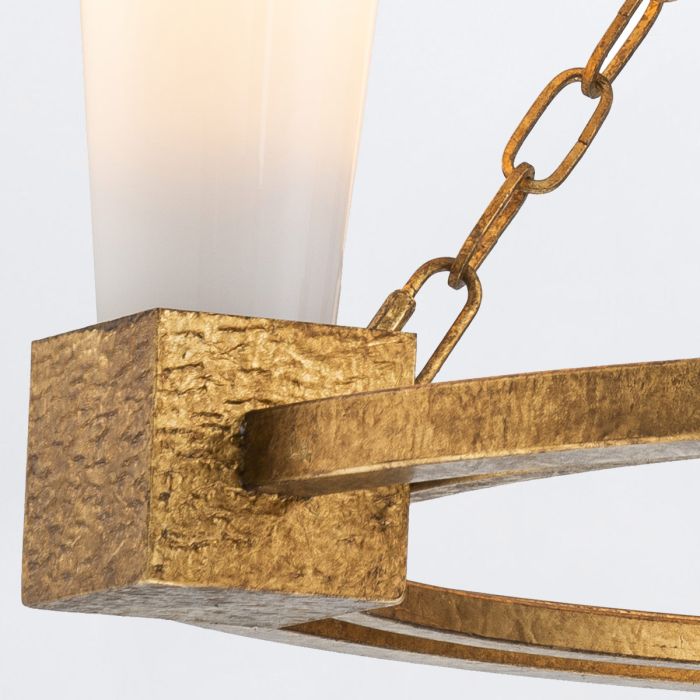 Elstead Lighting Kristy 3 Lt Chandelier - Distressed Gold