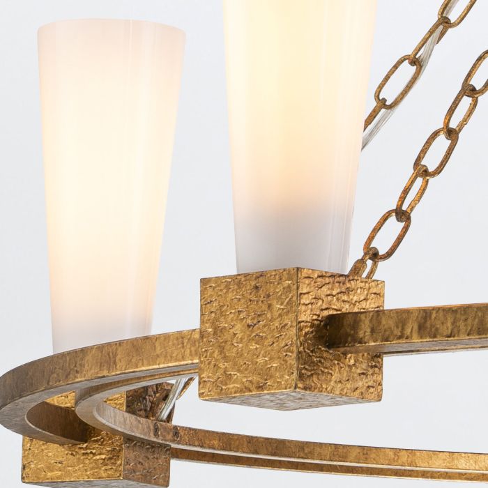 Elstead Lighting Kristy 5 Lt Chandelier - Distressed Gold