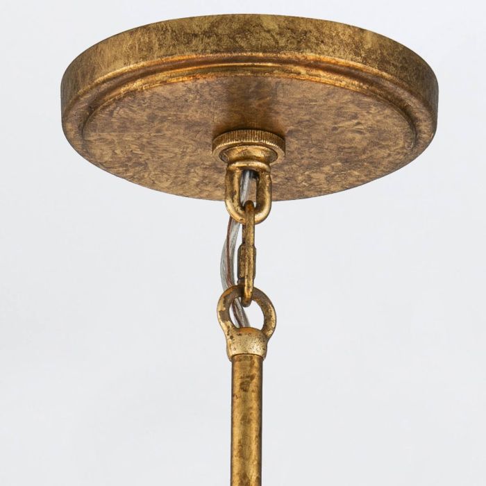 Elstead Lighting Kristy 5 Lt Chandelier - Distressed Gold