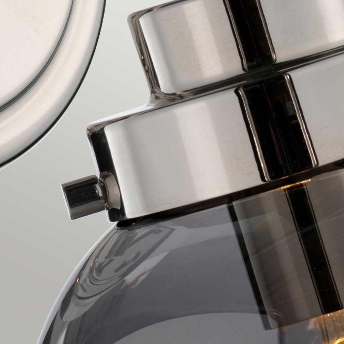 Elstead Lighting Kula 1 Light Wall Light - Polished Nickel