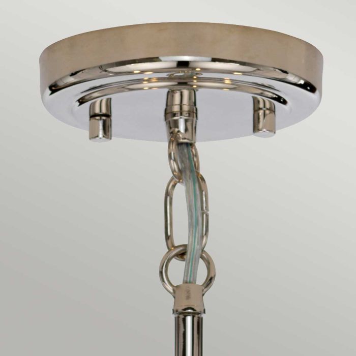 Elstead Lighting Kula 5 Light Chandelier - Polished Nickel