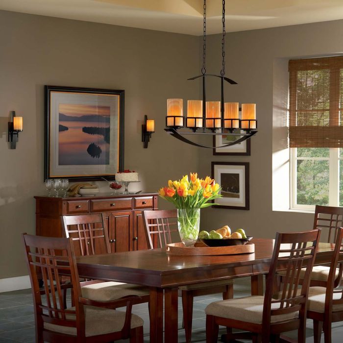 Elstead Lighting Kyle 5 Light Island Light - Imperial Bronze