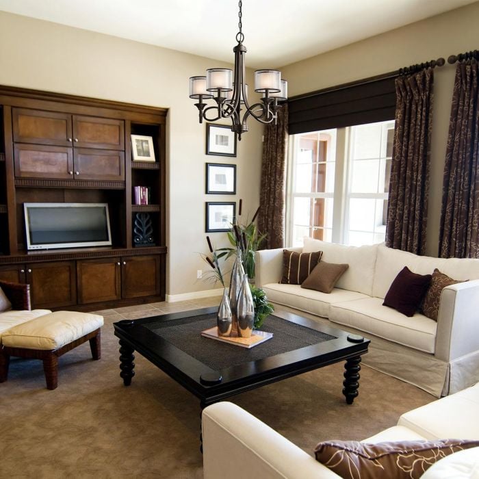 Elstead Lighting Lacey 5 Light Chandelier - Mission Bronze