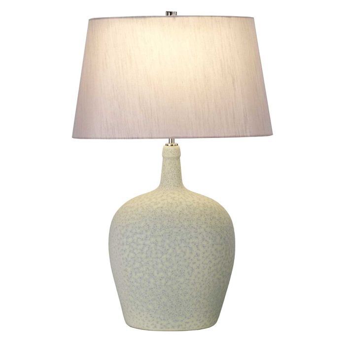 elstead lighting Lambeth 1 Light Table Lamp with Silver Shade