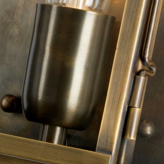 Elstead Lighting Lambeth Palace 1 Light Wall Lantern - Aged Brass